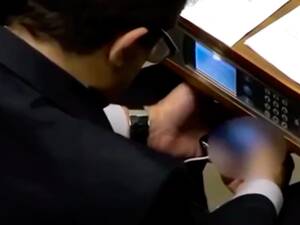 Getting Caught Watching Porn - Politician caught watching porn in parliamentary debate | The Independent |  The Independent