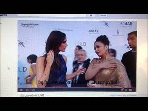 Aishwarya Rai Funny Comments - Interview of Aishwarya Rai on amfAR's Gala 2013