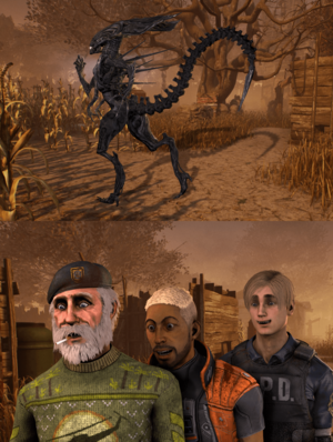 Alien Queen Porn - Funny and topical joke about Xenomorph Queen : r/deadbydaylight