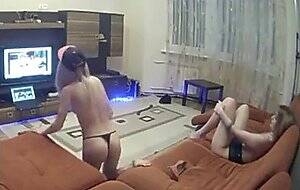 2 Girls Watching Porn Together - Two girls masturbating while watching porn - SEXTVX.COM