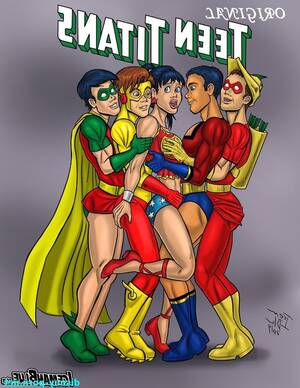 Boy Wonder Gay Porn Cartoons - Iceman Blue] Original Teen Titans > 13 pics | Porn Comics