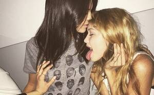 Kendall Jenner Lesbian Porn - Gigi Hadid Licking And Feeling Up Kendall Jenner On Instagram | Barstool  Sports