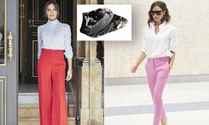 Lesbian Schoolgirl Porn - Revealed: The special reason Victoria Beckham is including POCKETS in her  designs (and it's all to do with the crystals she carries for a confidence  boost)