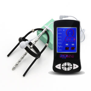 Male Urethra Toy Porn - 2018 stainless steel electric shock urethral sound porn game toys sex toys  for men sex products