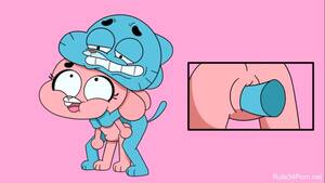 Amazing World Of Gumball Anais Pussy - Anais x Gumball: Sister Brother Doggy - Rule 34 Porn