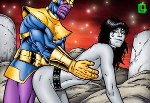 3d Superhero Porn Death - Superhero Image Sets (Various) [Leandro Comics] - Thanos x Death (Avengers)  - AllPornComic