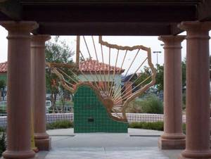 Laredo Texas Star - Welcome center outside of Laredo, Texas