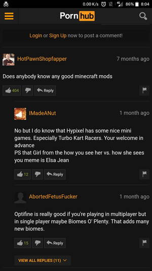 Minecrafthub - When Minecraft > porn