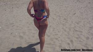 blonde beach thong - Blonde Beach Ass Porn Gif | Pornhub.com