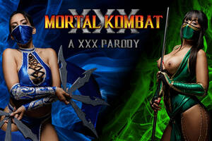 Jade From Mortal Kombat Porn - Mortal Kombat XXX Parody â€“ Jade and Kitana Edenian Threesome VR - VR Porn  Video - VRPorn.com
