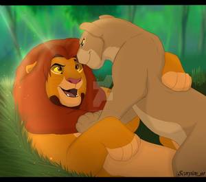 Lion King Furry Porn Cubs - Simba and Nala by on DeviantArt