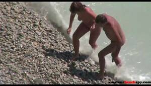 Beach Wife Sharing Porn - Wife shared by cuck husband on voyeur beach - Tnaflix.com, page=3