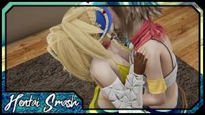 Final Fantasy Lesbian Porn - Yuna and Rikku make out before having lesbian sex on the bed - Final Fantasy  X Hentai - Free Porn Videos - YouPorn