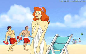 Beach Scooby Doo Porn - Rule34 - If it exists, there is porn of it / anaxus, daphne blake / 4023314