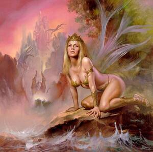 Fairy Art Porn - Fantasy Art - Boris Vallejo - Fairy of the Dragons Lair ddâ€¦ | Flickr