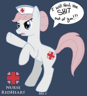 Mlp Nurse Redheart Porn Caption - Nurse Redheart lol
