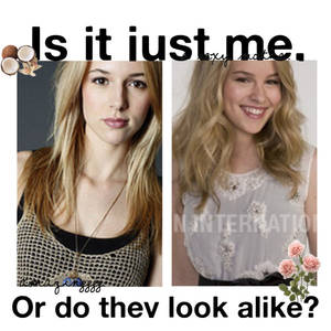 Bridgit Mendler Lookalike Porn - Alona Tal and Bridgett Mendler. I am convinced they are secretly sisters.
