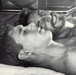 Bob Bishop Al Parker Porn - ... the name of the one with the beard at the moment: a young Al Parker.  I'm assuming these were stills from an 8mm film that was much more explicit.