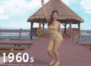 Amanda Cerny Boobs Porn - The evolution of the bikini as worn by Amanda Cerny on video | Daily Mail  Online
