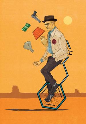 Bad Art Studios - 'Breaking Bad' art exhibit in London is 99.1% chemically awesome