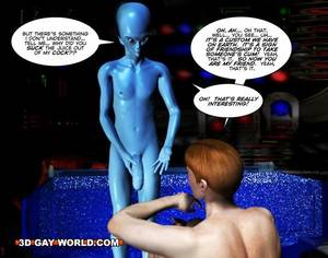 3d Alien Sex Cartoon Comics - Huge alien dick ready to start fucking in this sexy - Picture 14