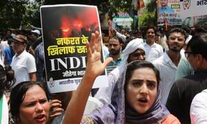 forced nude indian girl - India: four men arrested after women stripped naked and paraded in Manipur  | India | The Guardian