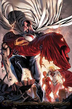 Earth 2 Hawkgirl Porn - Earth 2: World's End #16 cover by Guillem March