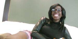 busty ebony teen facial - Busty ebony teen gets cum in mouth and face - Tnaflix.com