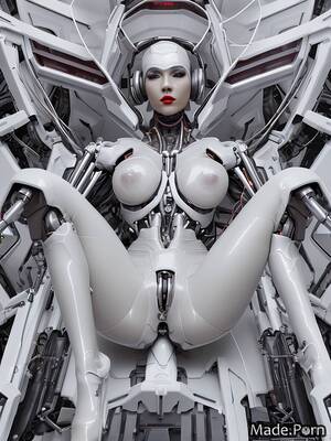Cyborg Porn - Porn image of fantasy armor transparent sci-fi cyborg headphones woman  orgasm created by AI