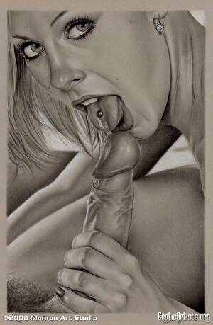 fellatio drawings - Bdsm Pencil Drawings Fellatio | BDSM Fetish