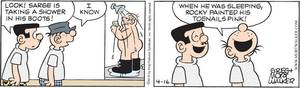 Beetle Bailey Sarge Porn - 9:50 AM - 18 Apr 2016