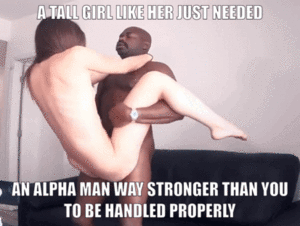 Big Girl Porn Captions - A big woman needs a strong man - Porn With Text