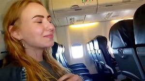 Airplane Public Porn - Watch PUBLIC AIRPLANE Handjob and Blowjob - Pov, Fly, Blonde Porn -  SpankBang