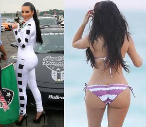 big fat ass mature bikini - Carmen electra strip to fitness