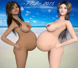 3d pregnant girls naked - Rule 34 - 2girls 3d big belly dark skin female light skin multiple girls  nude pregnant ready to pop | 1870551