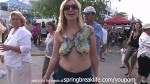 fantasy girl cums to life - Fantasy Fest Afternoon