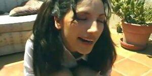 babysitter giving hand job - SLUTTY SITTERS - Sexy babysitter gives a handjob - Tnaflix.com