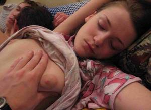 Drunk Sleeping Tits - voyeurhub.org