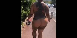 ebony naked in public - ebony walking nude in public - Tnaflix.com