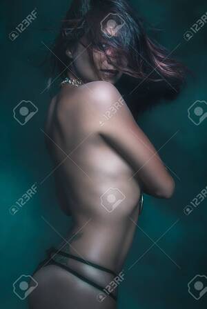 hot dark naked latinas - Sensual Woman Of The Amazon. Nude Latina Brunette With Dark Skin And Hair  In The Wind In Sexy Pose Stock Photo, Picture and Royalty Free Image. Image  98165655.