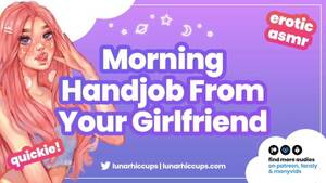 japanese handjob audio - ASMR | Giving you a Handjob and Eating your Cum before you Leave for Work ( Audio Roleplay GFE) - Pornhub.com