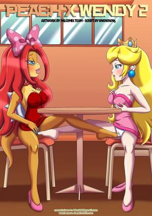Mario Wendy Koopa Porn - Peach X Wendy (Mario) [Palcomix] - 2 - englis...