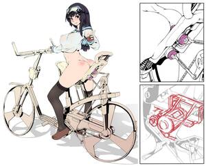 hentai dildo bike - cycling is good for your health and ass... AND PUSSY : r/hentai