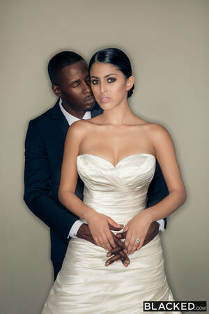 interracial black cock wedding dress - Sophia Leone gets nailed by his massive black dick
