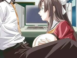 cartoon hentai cleavage - Cleavage I (Uncensored) (No Sub)