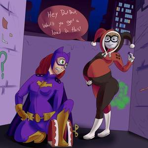 Justice League Pregnant Porn - a commission for Hope you like it. :3c