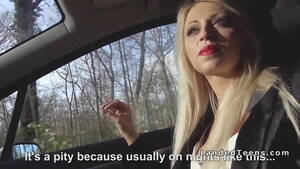 French Car - French stranded teen fucks big dick in car - XNXX.COM