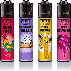 lighter black pussy - ClipperÂ® Lighter Designs with Crystal Balls (Porn Slogan 3) : Amazon.de:  Home & Kitchen