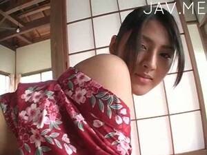 jav asian porn star - Adorable and cute asian pornstar in kimono is posing indoors |  Japan-Whores.com