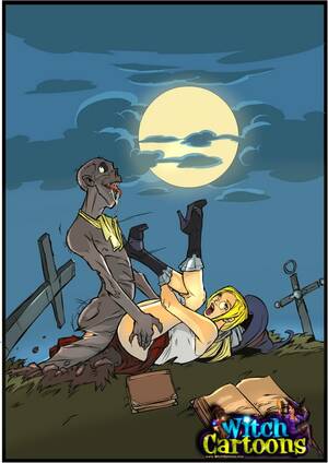 Funny Witch Cartoons Sex Comics - Hardcore Fucking With A Blonde Witch - Sex Comic